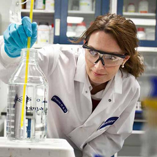Scientist in a lab Scientist in a lab